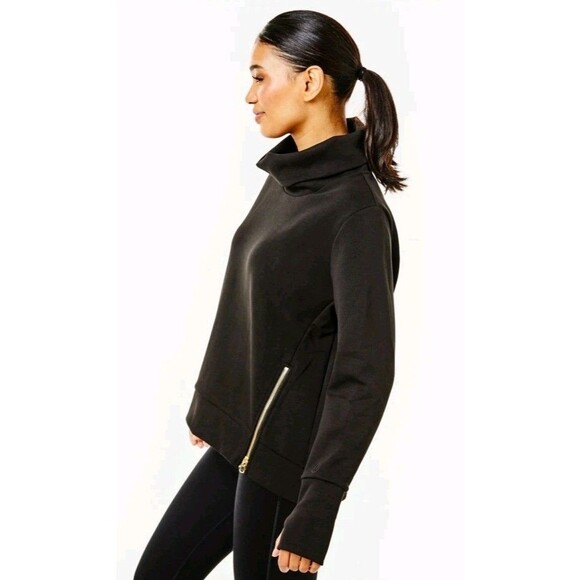 Addison Bay Polished Double Knit Zip Everyday Pullover Small - Picture 3 of 11